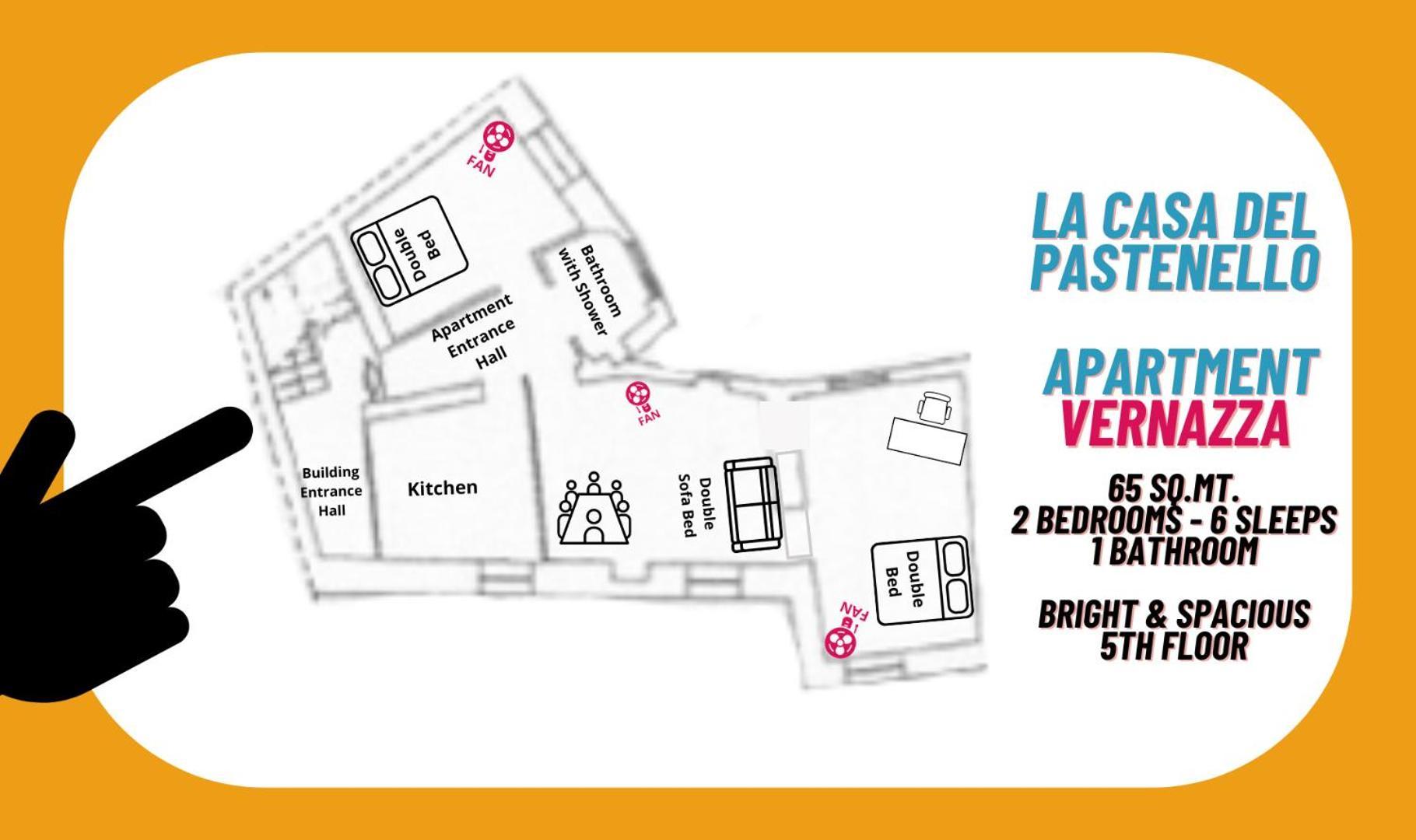 La Casa Del Pastenello 베르나차 외부 사진